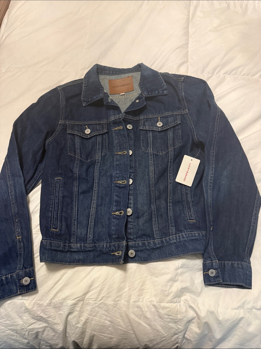 Lucky Brand Indigo Blue Denim Jacket Medium